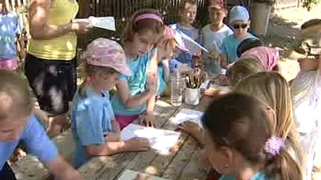 Děti v chomutovském zooparku plní úkoly