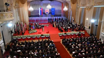 Inaugurace slovenského prezidenta