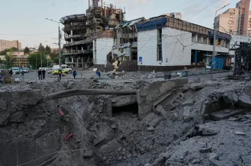 Rusko provedlo největší úder balistickými raketami na Kyjev od začátku války