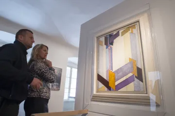 Na pouhé dva dny je vystaven nejdražší obraz Františka Kupky. Stál 78 milionů