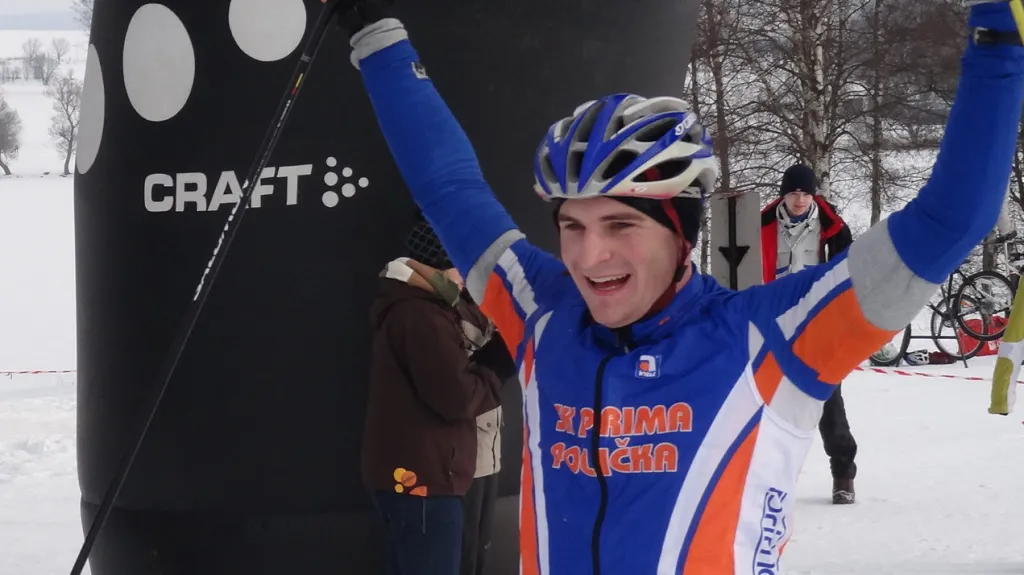 Zimní triatlon ovládl Petr Vlček