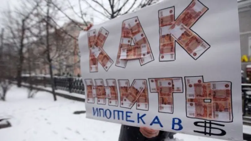 Kvůli hypotékám někteří Rusové asi skončí na ulici