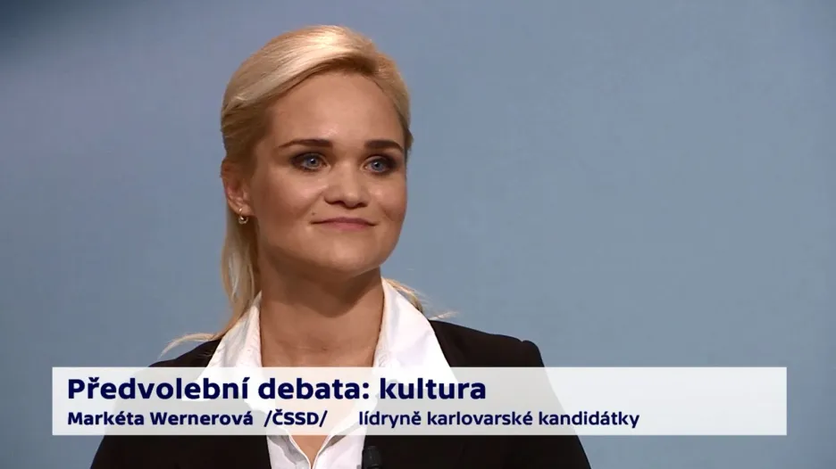 Wernerová o prioritách v kultuře