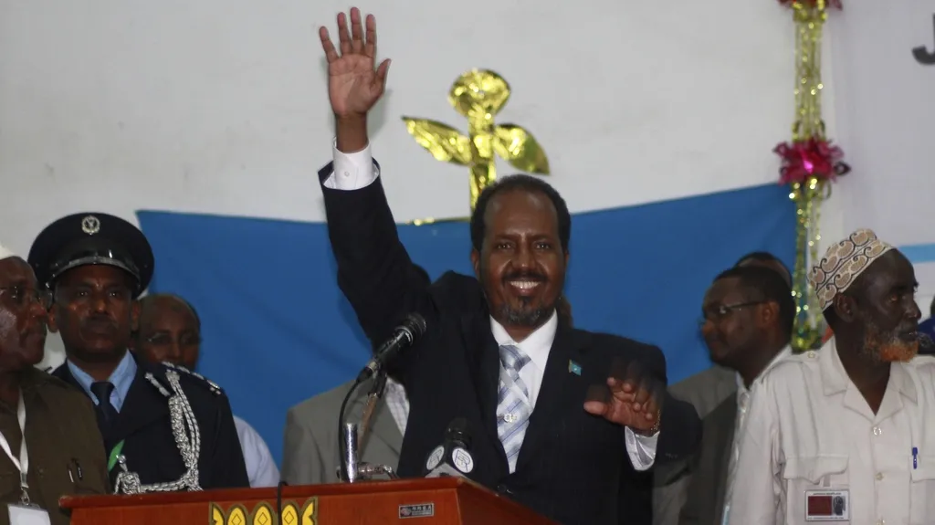 Somálský prezident Hassan Sheikh Mohamoud