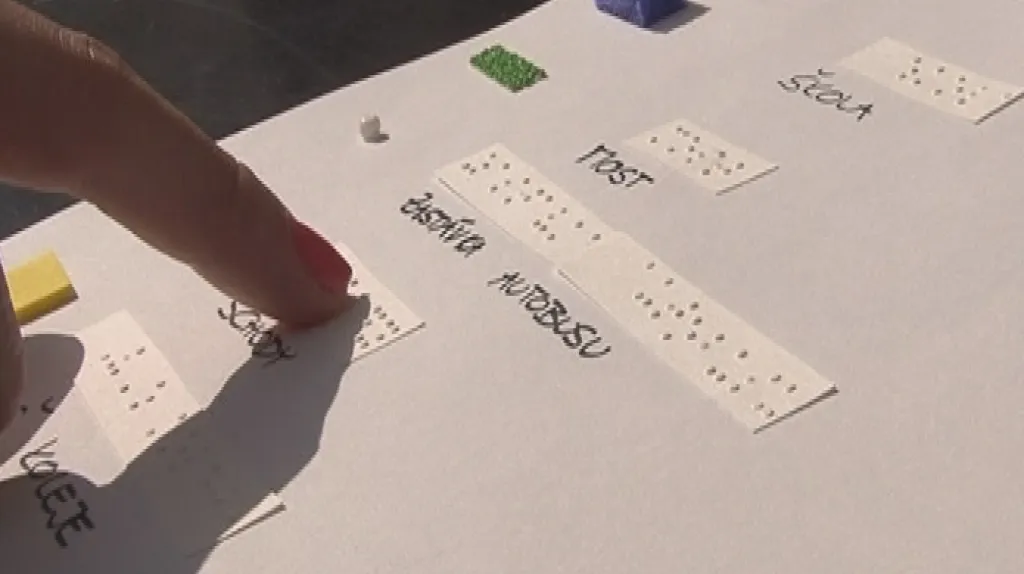 Zájemci si mohou vyzkoušet i Braillovo písmo
