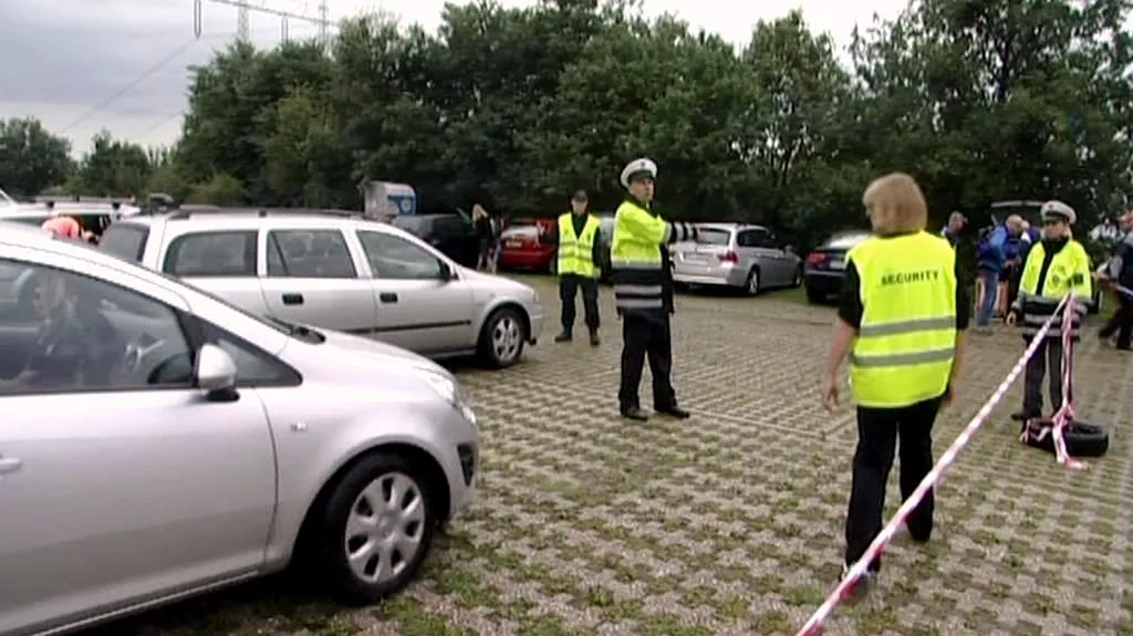 Parkoviště pro návštěvníky Velké ceny