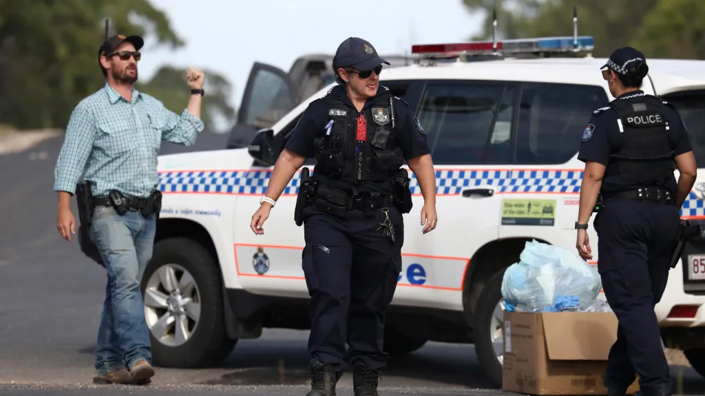 Australská policie, ilustrační foto