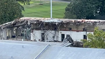 Demolice východního křídla Bílého domu