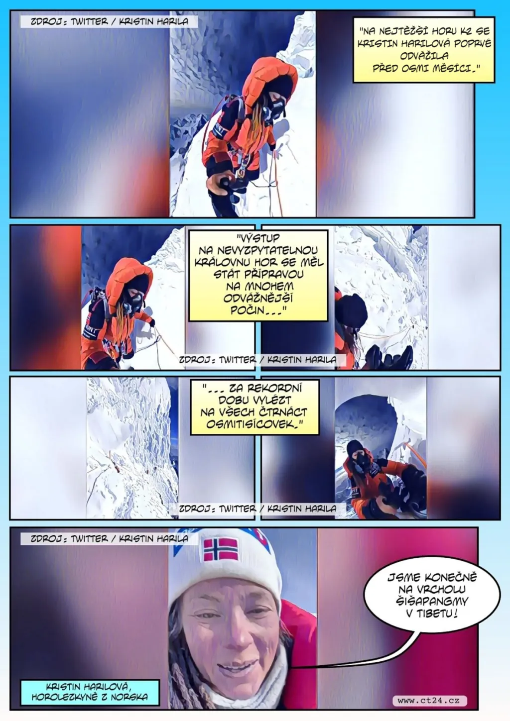 Horolezkyně pokořila rekord