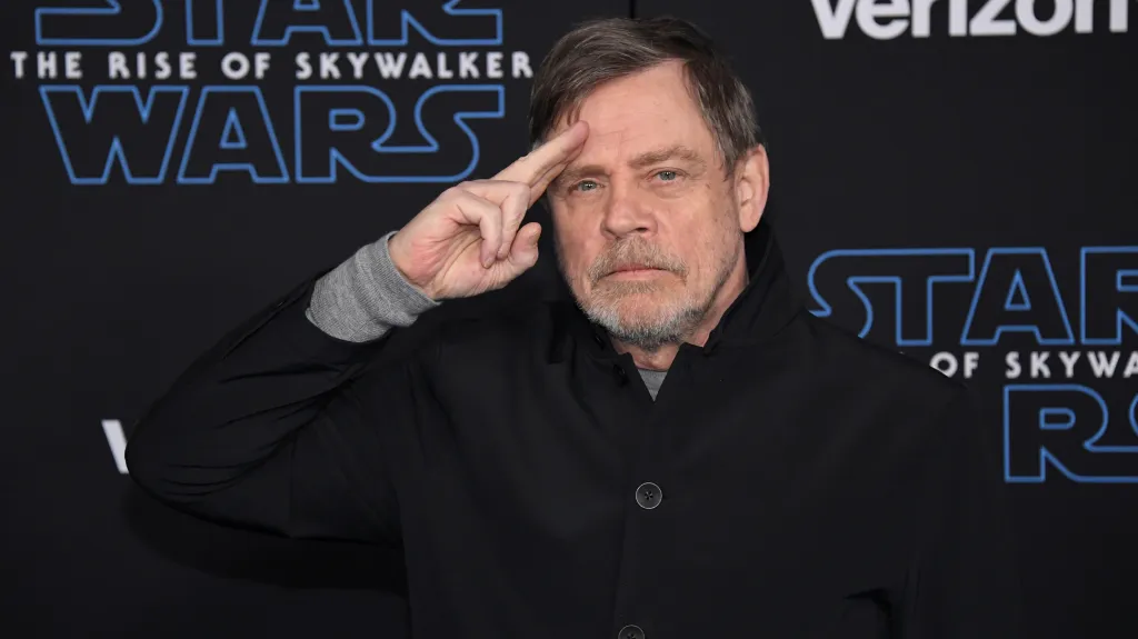 Mark Hamill na archivním snímku z roku 2019