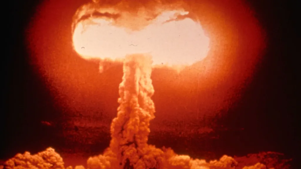 Exploze britské atomové bomby
