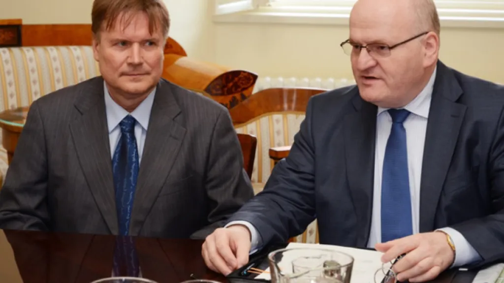 Petr Kroupa a Daniel Herman