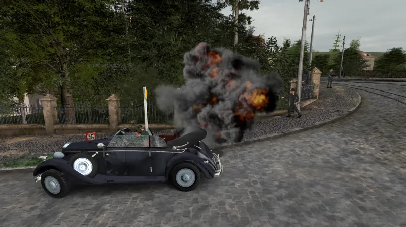 Model křižovatky v Holešovičkách