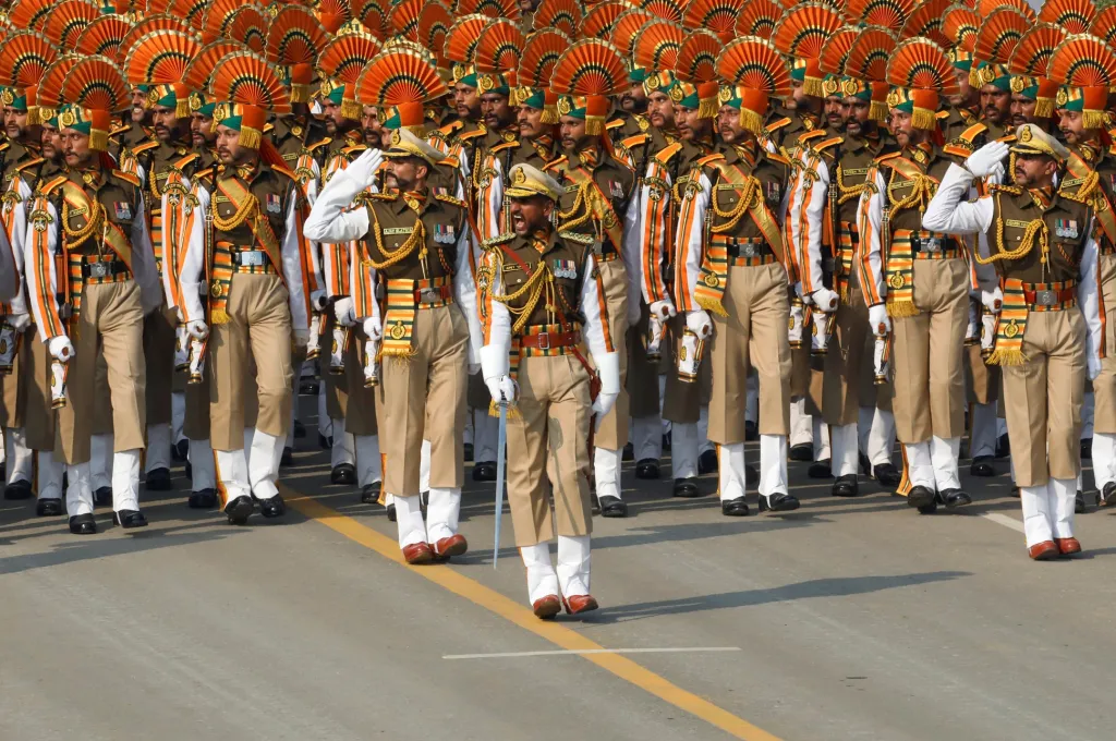 Indie slaví Den republiky