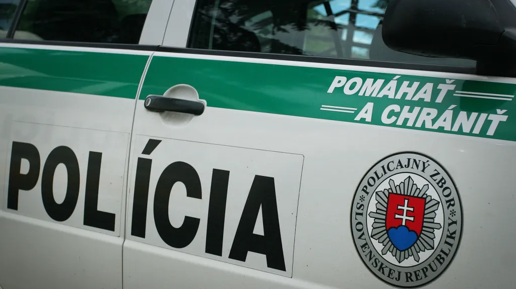 Vůz slovenské policie