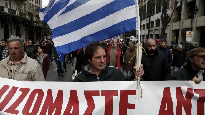 Generální stávka ochromila v Řecku dopravu a zavřela školy i nemocnice