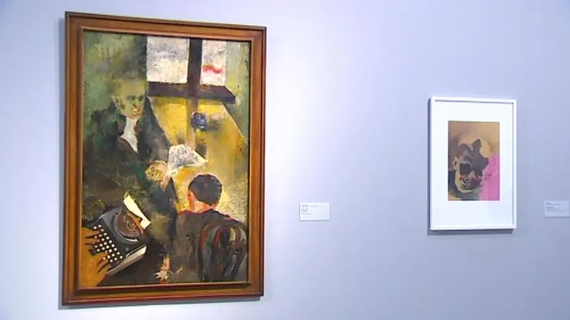 Vídeň Berlín. Umění dvou metropolí - obraz Výslech od Friedla Dickera