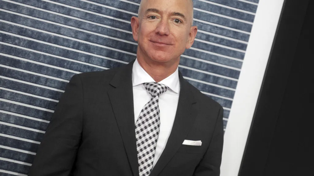 Zakladatel a šéf internetového obchodu Amazon Jeff Bezos