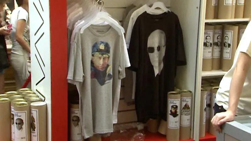 Trička s Vladimirem Putinem