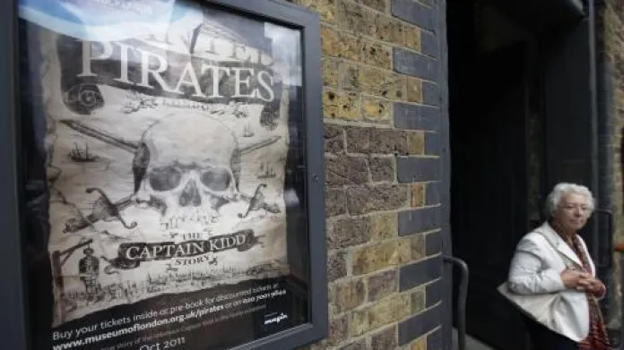 Z výstavy Piráti: Příběh kapitána Kidda