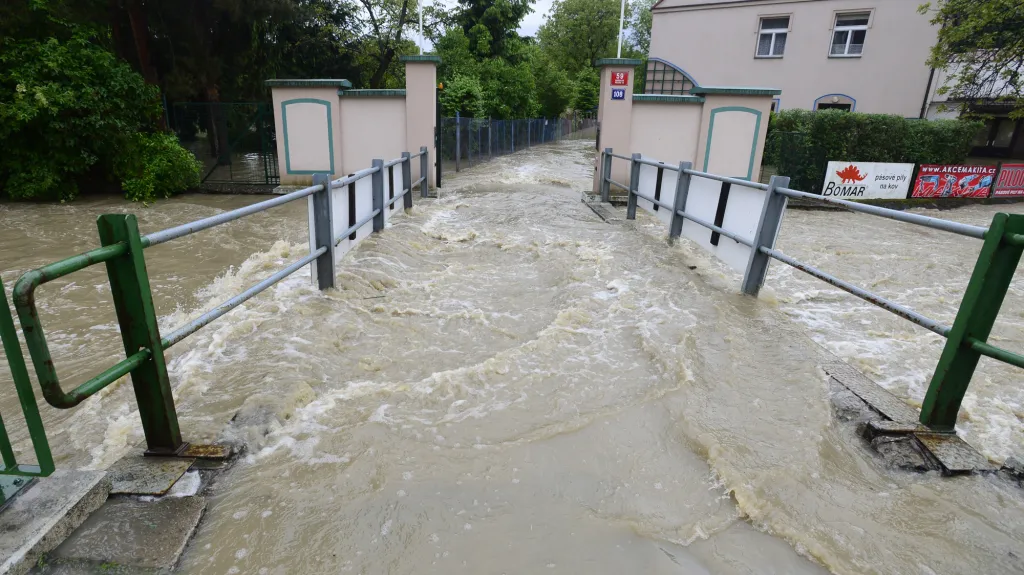 Rozvodněný Botič