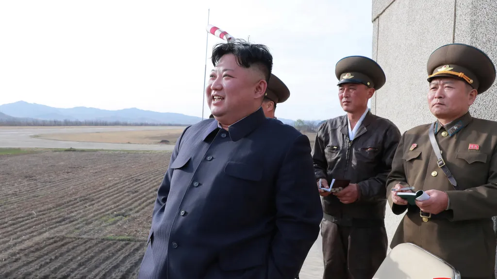 Severokorejský vůdce Kim Čong-un