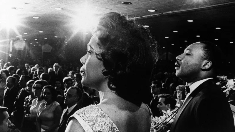 Martin Luther King s manželkou