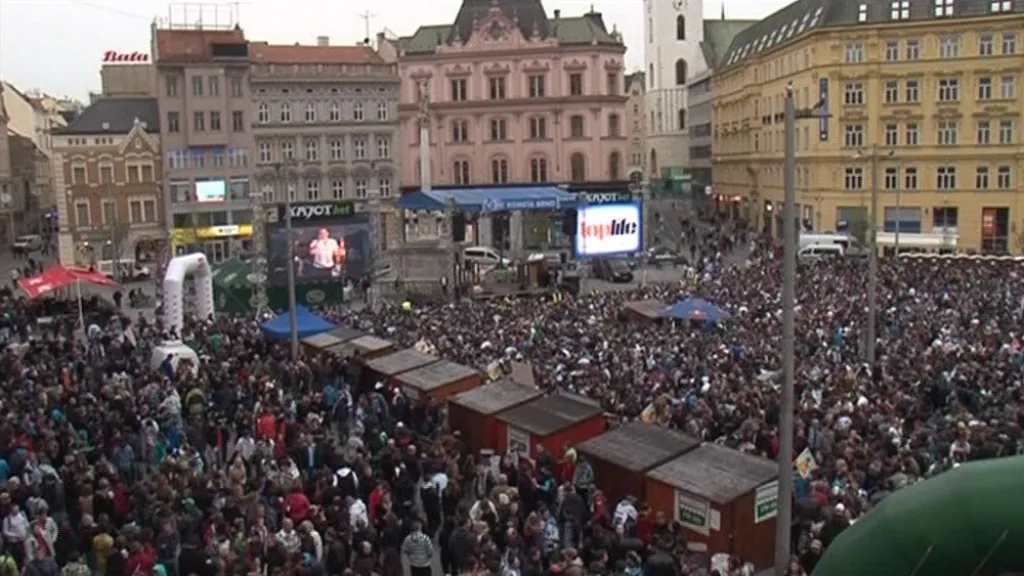 Náměstí Svobody nemá pro koncerty vhodné dispozice