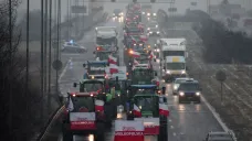 Polští zemědělci protestují