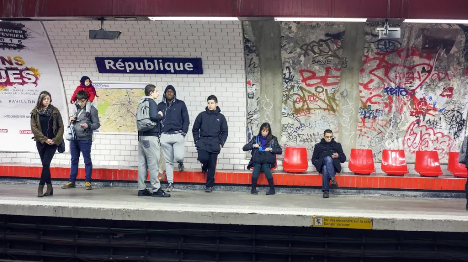 Pařížské metro - stanice République