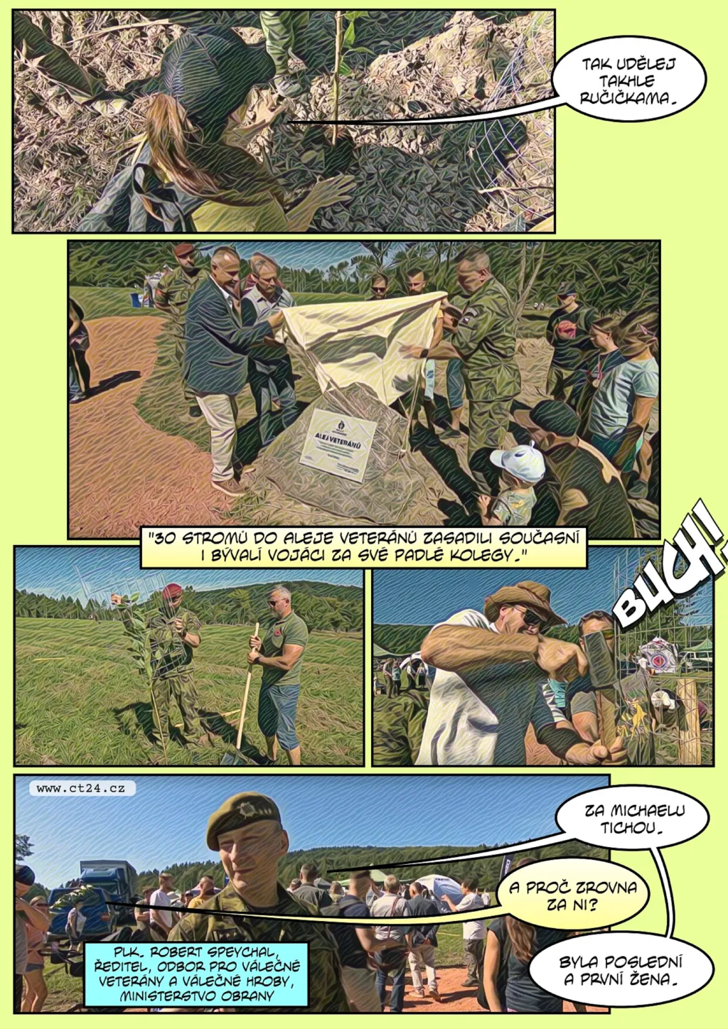 Dobrovolníci vysázeli 2,5 tisíce stromů