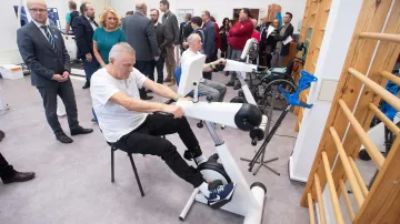 Rehabilitační ústav Brandýs nad Orlicí otevřel robotickou tělocvičnu