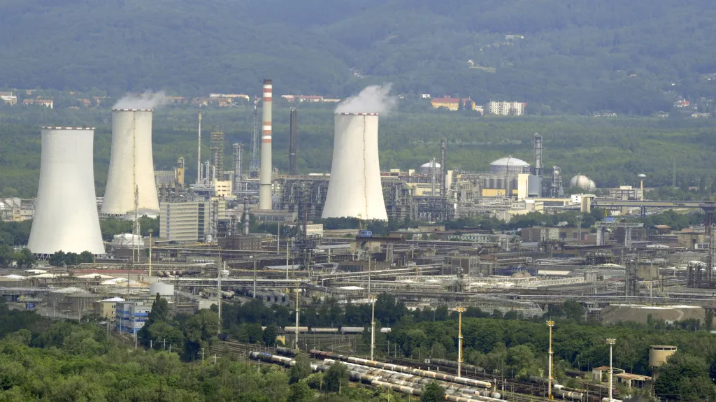 Chemička Unipetrol v Záluží u Litvínova