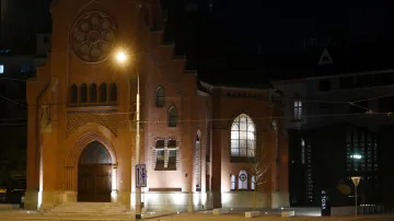 Slavnostní otevření Červeného kostela v Olomouci