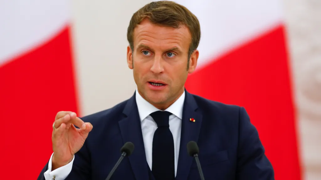 Francouzský prezident Emmanuel Macron