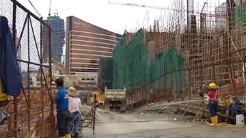 Stavba nových kasin v Macau