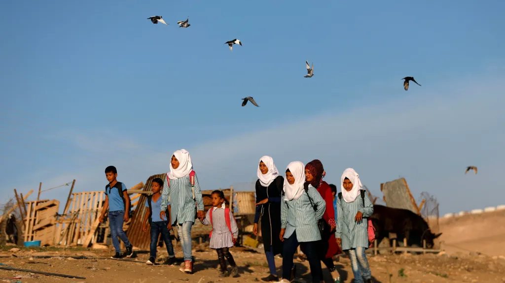 Beduínská vesnice na Západním břehu