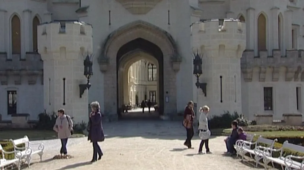 Turisté v jižních Čechách