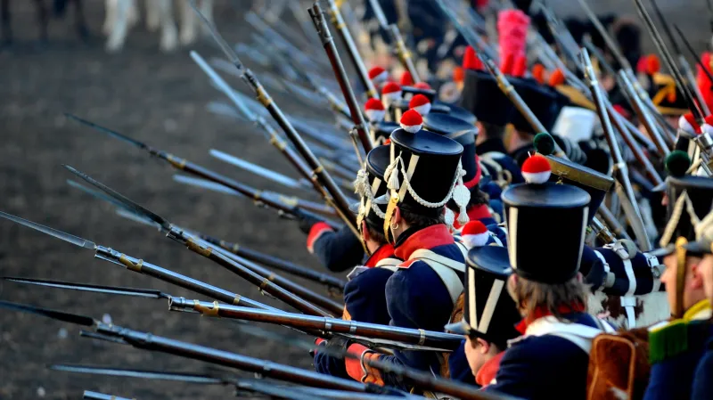 U Slavkova bojovalo asi 160 tisíc vojáků