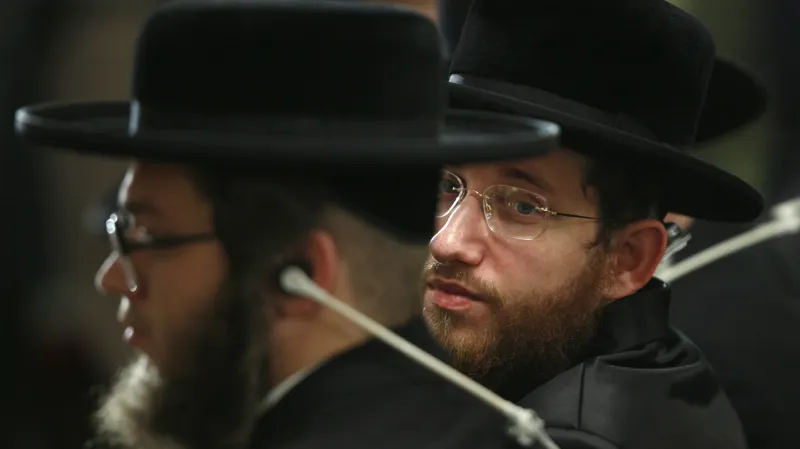 Židovští rabíni na mezinárodní konferenci v roce 2006 v Teheránu