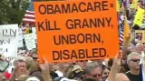 Demonstrace proti Obamově zdravotnické reformě