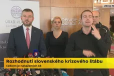 Slovensko zavírá hranice, školy a letiště, uvedl premiér Pellegrini
