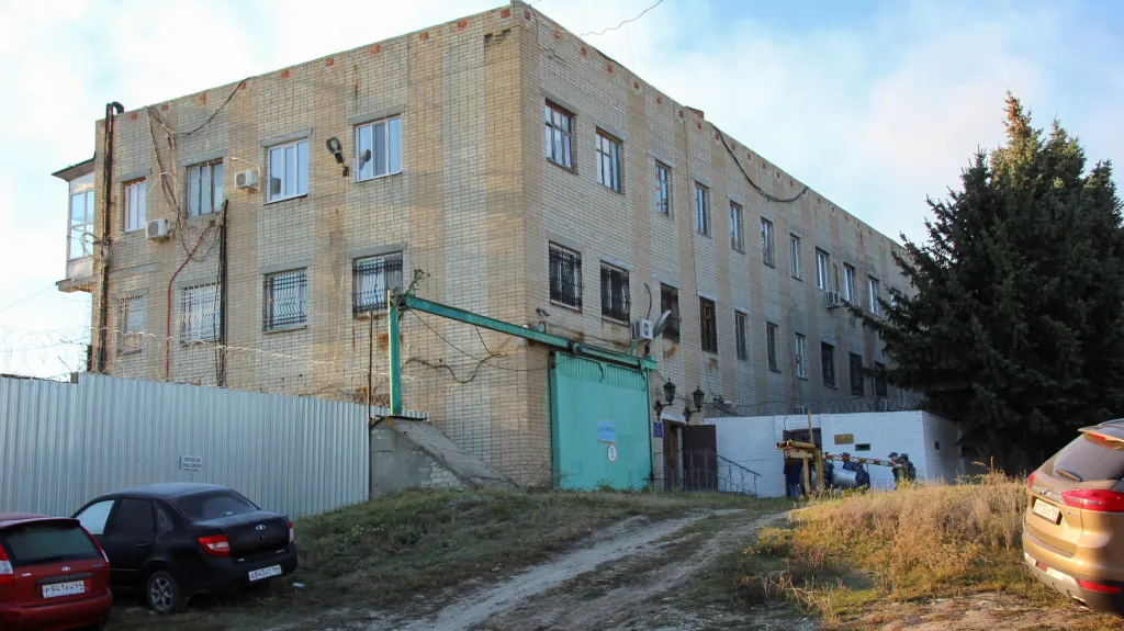 Budova věznice v ruském Saratovu