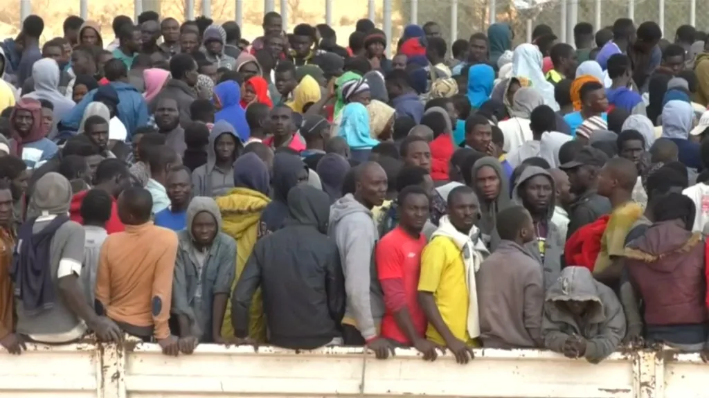 Afričtí migranti