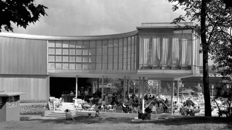 Expo 1958: Bruselská restaurace Praha