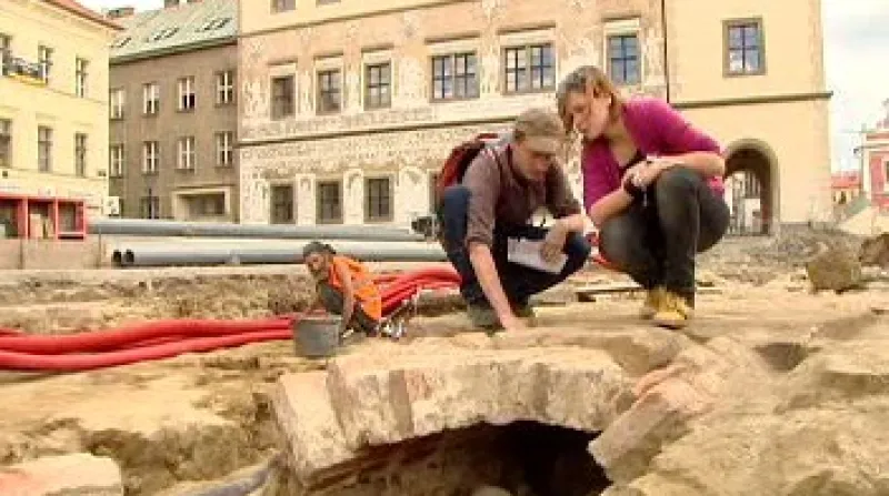 Unikátní objev renesanční kašny