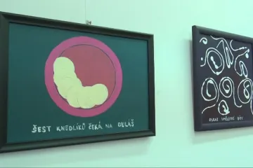 Kolínská výstava humoristy Jaroslava Skoupého