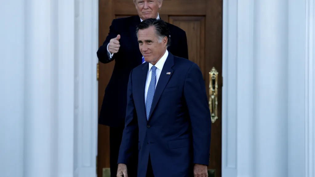Donald Trump se setkal s Mittem Romneyem