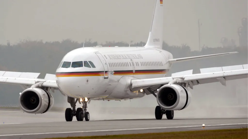 Německý vládní Airbus A340 Konrad Adenauer
