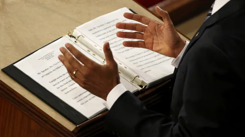 Obama hájil vlastní odkaz a mluvil optimisticky o budoucnosti USA